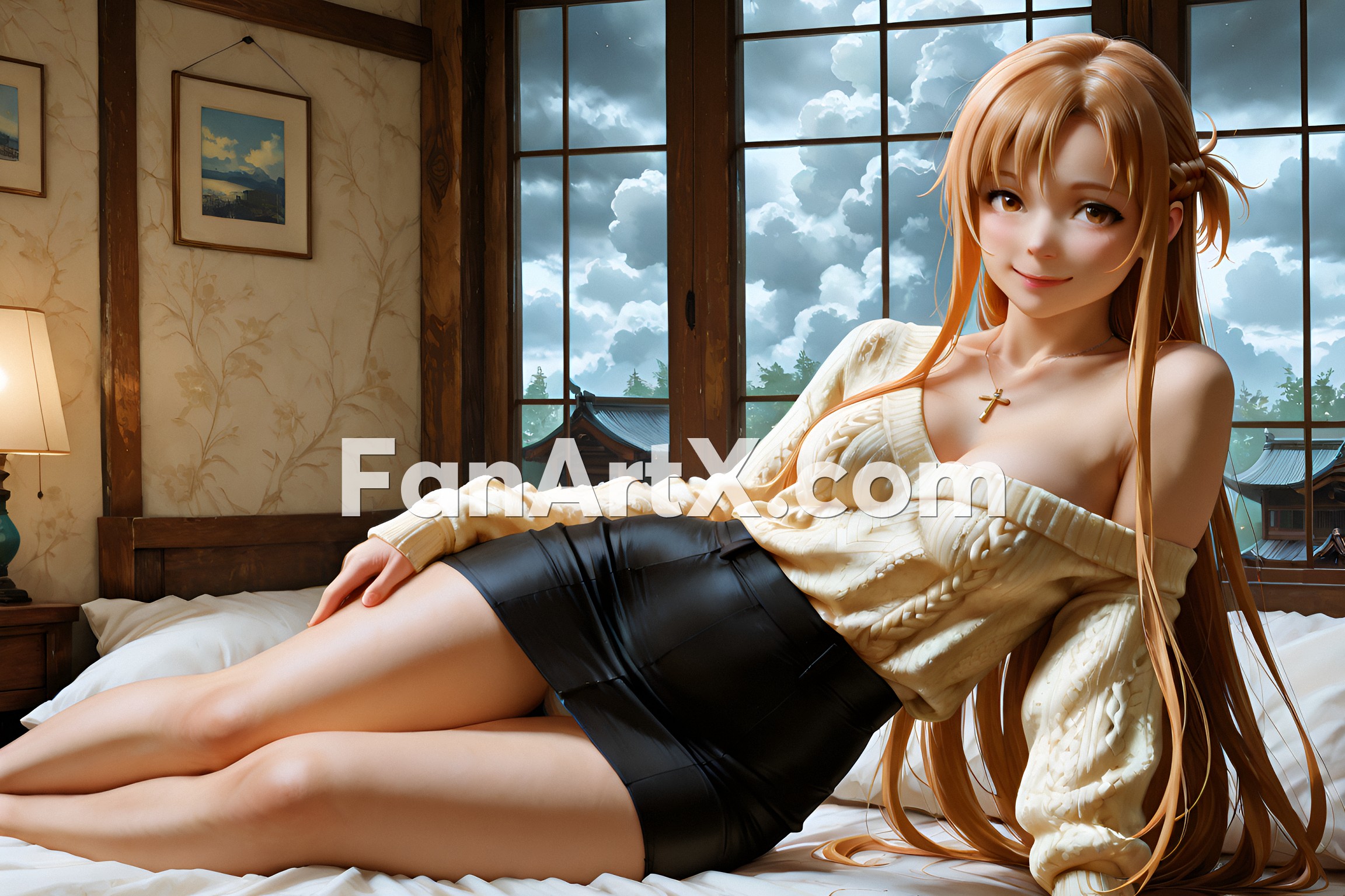 Sao Asuna Yuuki Fanart - Sword Art Online character 3358782